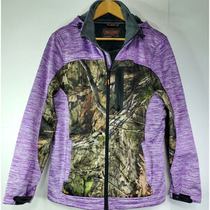 Women's Purple Camo Utility Jacket